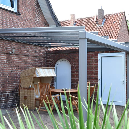Alu-Terrassendach in Wiedenbrück