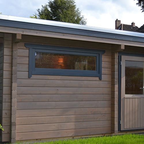 Saunahaus aus 70mm Blockbohle in Gütersloh