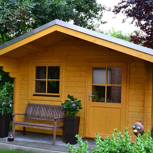 Gartenhaus 3 m x 3 m aus 45 mm Blockbohlen in Lippstadt